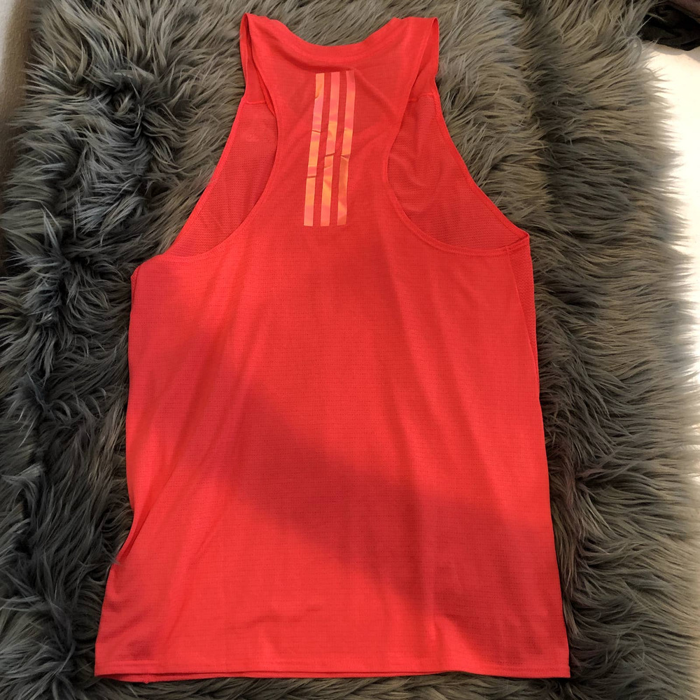 new adidas running high neck tank top size small - Picture 2 of 3